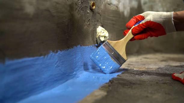 Commercial Wet Basement Repair project at a Walkerton, IN business property by SJ Waterproofing Pros